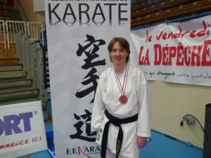 Marie Laure Mesnier, France Karate -55kg Evreux 18 juin 2016